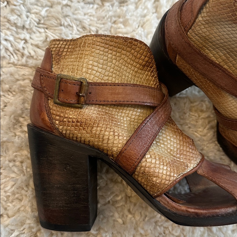 FREEBIRD Rattl heeled open toe boots 9 - Picture 9 of 9